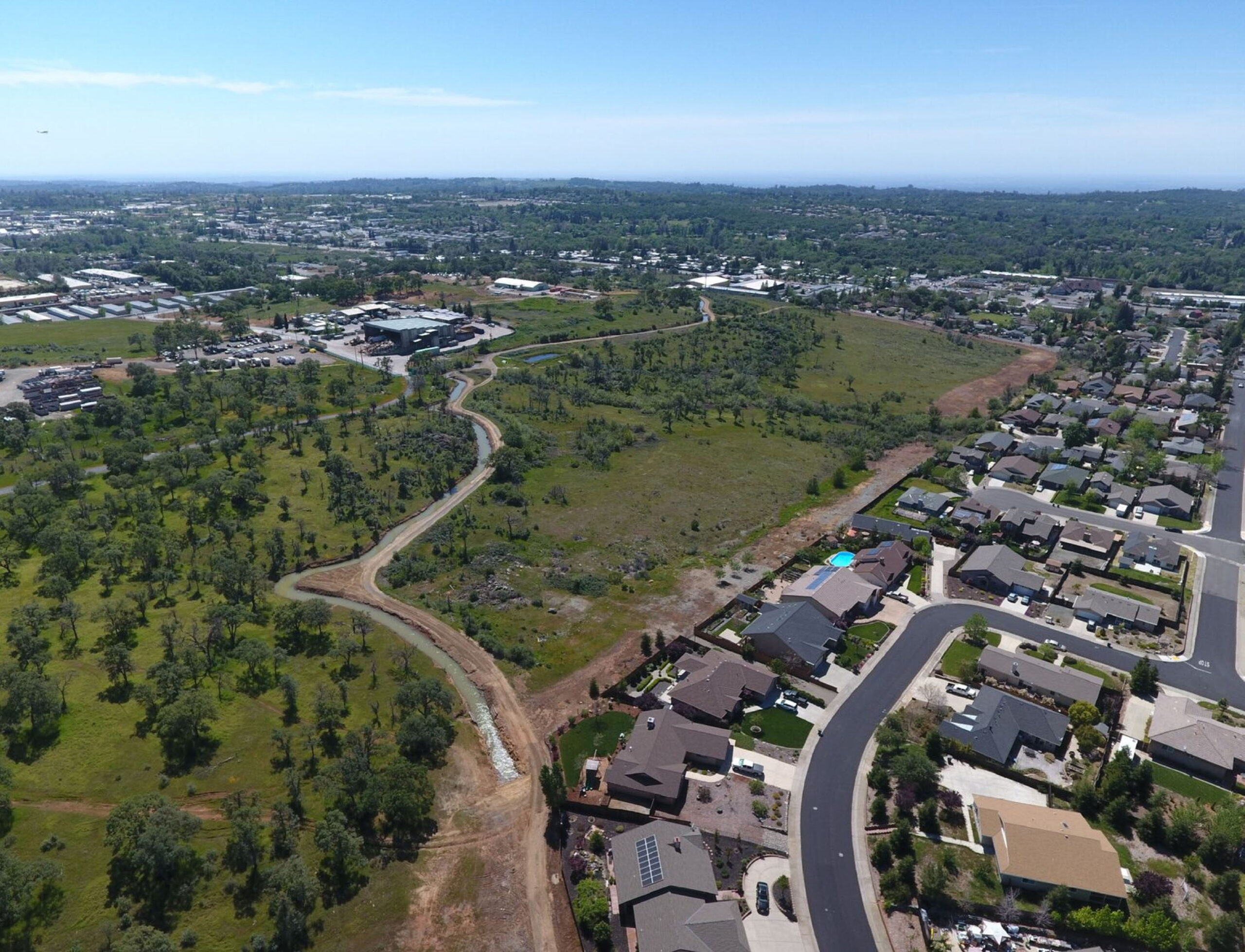 Dry Creek Road off of Hwy 49 Land Aerial
